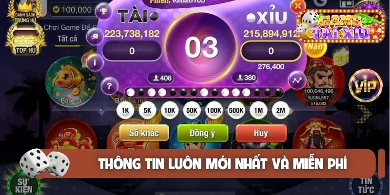 Thông tin luôn mới nhất và miễn phí
